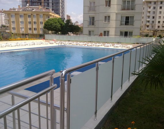 Alüminyum Havuz Korkuluğu